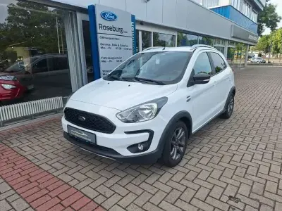 Gebraucht Ford Ka Plus Cool & Sound Edition 86 PS (63 kW) 2018 Weiß Kleinwagen