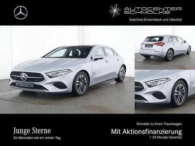 Gebraucht Mercedes A200 Advanced Plus 163 PS (119 kW) 2024 Lack hightechsilber Limousine
