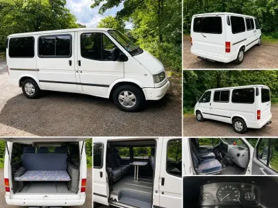 Gebraucht Ford Transit 114 PS (83 kW) 1996 Weiß Van / Kleinbus