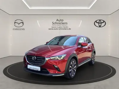 Brugt Mazda CX-3 Sports-Line 121 HK (88 kW) 2019 Rød SUV