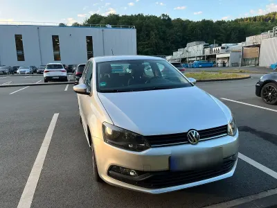 Gebraucht VW Polo Trendline 60 PS (44 kW) 2016 Silber Kleinwagen