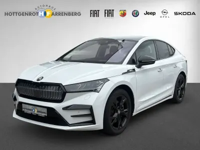 Gebraucht Skoda Enyaq iV RS 219 kW (299 PS) 2023 Weiß SUV