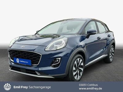Begagnad Ford Puma Titanium 125 HK (91 kW) 2022 Blå SUV