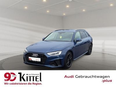 gebraucht Audi A4 Avant S line 35 TFSI S tronic Optik schwarz,LED