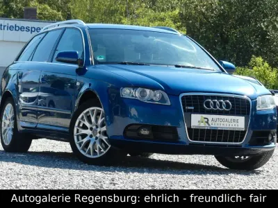 Gebraucht Audi A4 S-Line 179 PS (131 kW) 2008 Blau Kombi