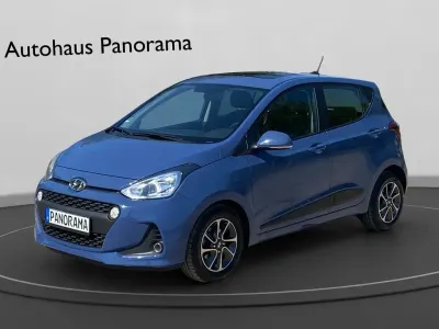 Gebraucht Hyundai i10 Style 87 PS (63 kW) 2017 Blau Kleinwagen