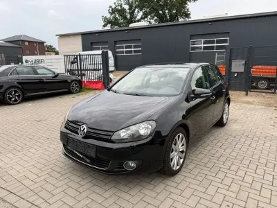 Gebraucht VW Golf VI Highline 122 PS (89 kW) 2009 Schwarz Kleinwagen