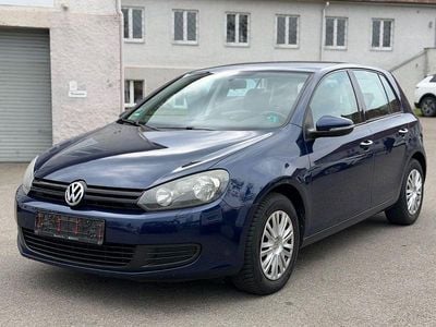 Gebraucht VW Golf VI Trendline 80 PS (58 kW) 2011 Blau Kleinwagen