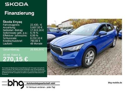 Gebraucht Skoda Enyaq iV Loft 108 kW (148 PS) 2023 Blau SUV