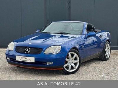 Gebraucht Mercedes SLK230 193 PS (141 kW) 1999 Blau Cabrio