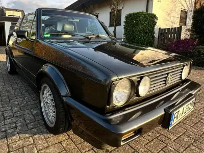 Gebraucht VW Golf Cabriolet 75 PS (55 kW) 1990 Schwarz Cabrio