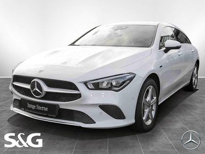 Gebraucht Mercedes CLA250e Shooting Brake Progressive 160 PS (117 kW) 2020 Digitalweiß Kombi
