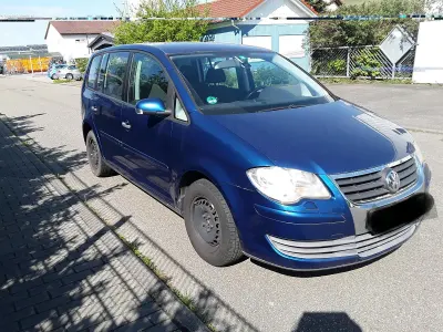 Gebraucht VW Touran 140 PS (102 kW) 2007 Blau Van / Kleinbus