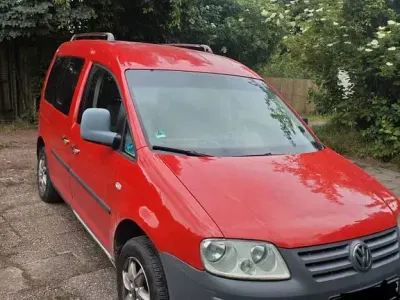 Gebraucht VW Caddy Life 102 PS (75 kW) 2004 Rot Van / Kleinbus