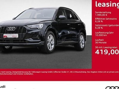Usata Audi Q3 Advanced 150 CV (110 kW) 2022 Nero SUV
