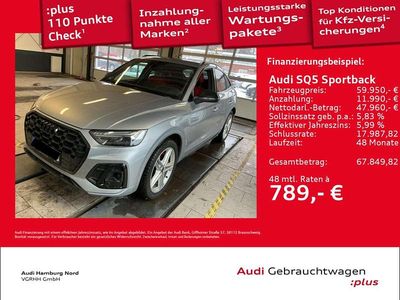 Gebraucht Audi SQ5 Ambiente 341 PS (250 kW) 2023 Florettsilber metallic SUV