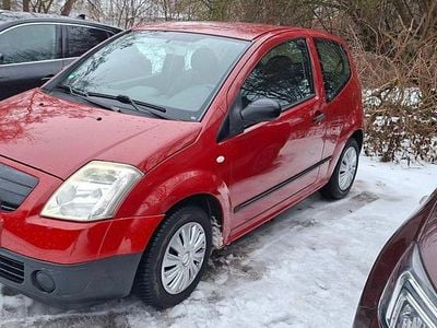 Gebraucht Citroën C2 60 PS (44 kW) 2004 Rot Kleinwagen