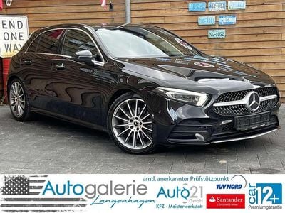 Gebraucht Mercedes A250 AMG line 224 PS (164 kW) 2022 Kosmosschwarz  metalliclack Limousine