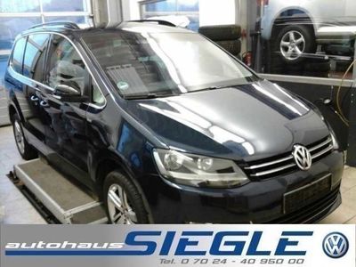 Gebraucht VW Sharan Match 140 PS (102 kW) 2012 Blau metallic Van / Kleinbus
