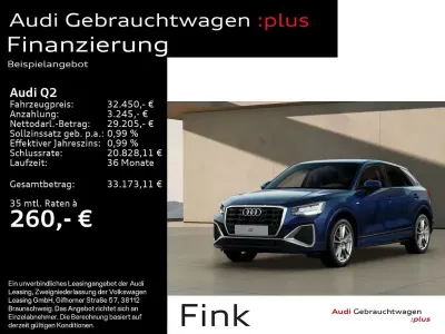 Gebraucht Audi Q2 S-Line 150 PS (110 kW) 2025 Blau SUV