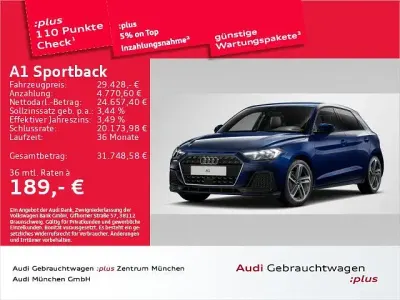 Gebraucht Audi A1 Sportback Advanced Plus 150 PS (110 kW) 2025 Blau Kleinwagen
