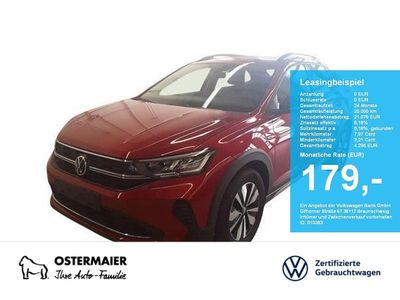 Usata VW Taigo Goal 116 CV (85 kW) 2024 Rosso SUV