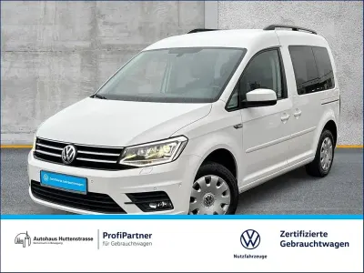 Gebraucht VW Caddy Comfortline 102 PS (75 kW) 2019 Weiß Van / Kleinbus