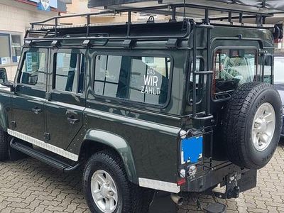 Gebraucht Land Rover Defender 122 PS (89 kW) 2007 Grün Kombi