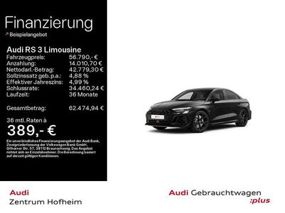 Schwarz Gebraucht 2023 Audi RS3 Sport Limousine | 56.790 € (Fairer Preis)