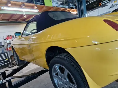Gebraucht Fiat Barchetta 131 PS (96 kW) 2003 Gelb Cabrio