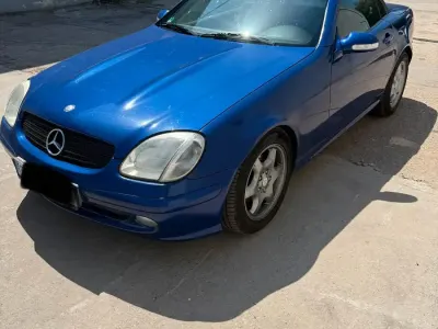 Gebraucht Mercedes SLK200 160 PS (117 kW) 2000 Blau Cabrio