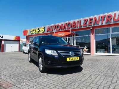 Gebraucht VW Tiguan Trendline 150 PS (110 kW) 2008 Schwarz SUV