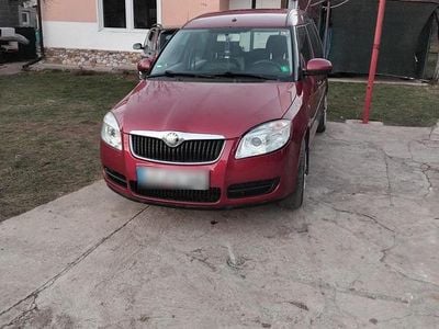 Gebraucht Skoda Roomster 105 PS (77 kW) 2007 Rot Van / Kleinbus