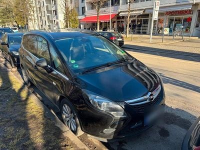 Gebraucht Opel Zafira 130 PS (95 kW) 2013 Schwarz Van / Kleinbus