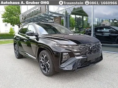 Gebraucht Hyundai Tucson N Line 160 PS (117 kW) 2025 Abyss black SUV