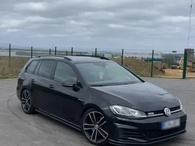 Gebraucht VW Golf VII GTD 184 PS (135 kW) 2017 Schwarz Kombi