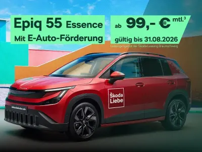 Neu Skoda Epiq Essence 155 kW (211 PS) 2026 Marbelgrau SUV