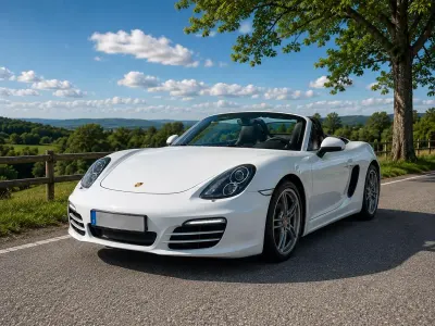 Gebraucht Porsche Boxster 265 PS (194 kW) 2014 Weiß Cabrio