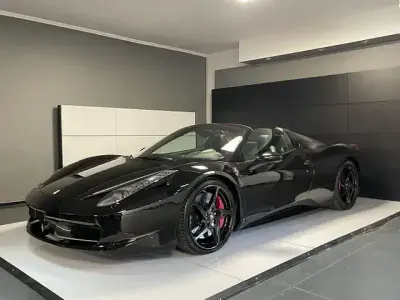 Gebraucht Ferrari 458 570 PS (419 kW) 2012 Schwarz Cabrio