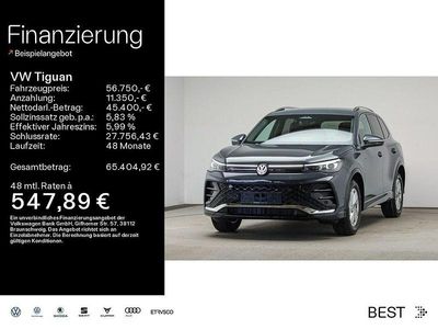 Neu VW Tiguan R-line 150 PS (110 kW) 2026 Grau SUV