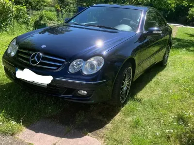 Gebraucht Mercedes CLK320 Avantgarde 224 PS (164 kW) 2005 Blau Limousine