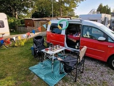 Gebraucht VW Caddy Maxi 105 PS (77 kW) 2015 Weiß Van / Kleinbus