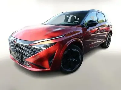 Gebraucht Nissan Qashqai 158 PS (116 kW) 2024 Fuji sunset rot metallic / schwa (metallic) SUV