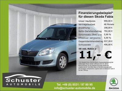 Gebraucht Skoda Fabia Cool Edition 69 PS (50 kW) 2010 Gruen Kombi