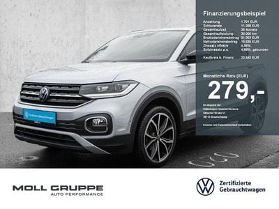 Reflexsilber (metallic) Gebraucht 2022 VW T-Cross Style SUV | 20.540 € (Guter Preis)