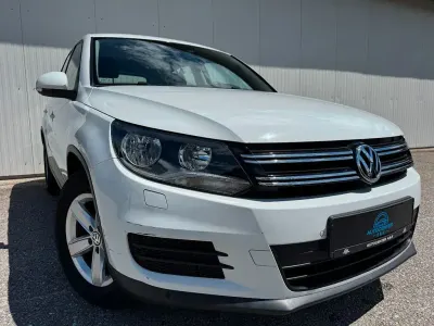 Gebraucht VW Tiguan Trendline 122 PS (89 kW) 2015 Weiß SUV