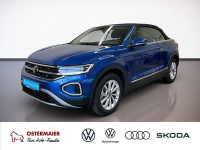 Gebraucht VW T-Roc Cabriolet Style 116 PS (85 kW) 2025 Blau Cabrio