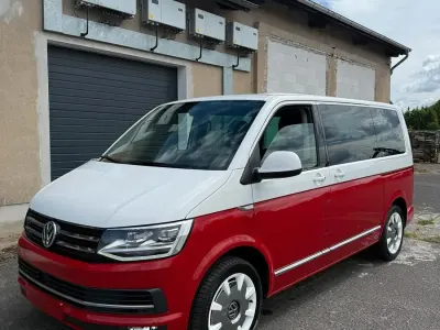 Gebraucht VW Multivan Generation Six 204 PS (150 kW) 2016 Rot Van / Kleinbus