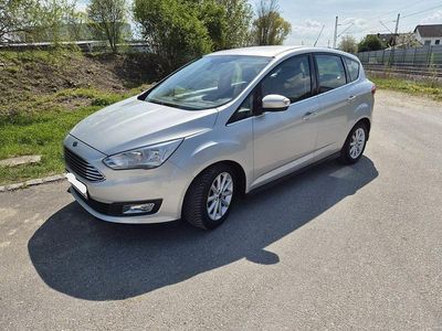 Second-hand Ford C-MAX Titanium 125 CP (91 kW) 2016 Argintiu Monovolum