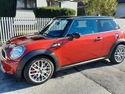 gebraucht Mini John Cooper Works R56 rot/schwarz/schwarz